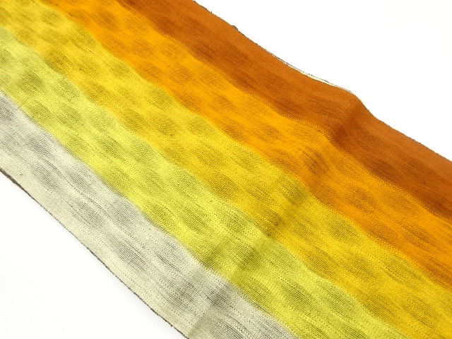 JAPANESE NAGOYA OBI / TSUMUGI / WOVEN STRIPE